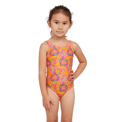 Product hover - Girls Heartthrob Scoopback One Piece HTTR