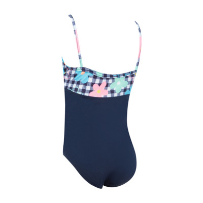 Product hover - Girls Picnic Posy Panel Classicback Swimsuit PCPO
