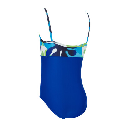 Product hover - Girls Wild Child Panel Classicback Swimsuit WLCH