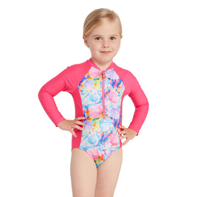 Product hover - Girls Crazy Clams Paddle Suit CZCL