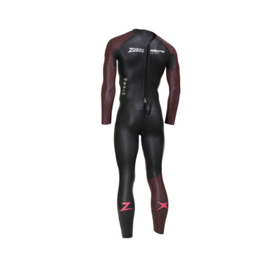 Product hover - Mens Predator Ultra FS Triathlon Wetsuit black/red