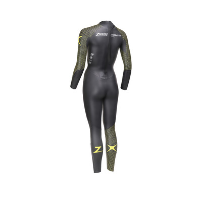 Product hover - Womens Predator Pro FS Triathlon Wetsuit black/yellow