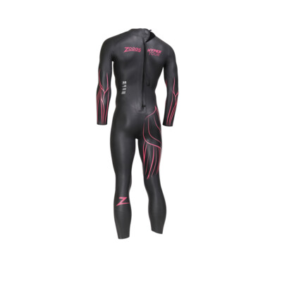 Product hover - Mens Hypex Tour FS Triathlon Wetsuit black/red