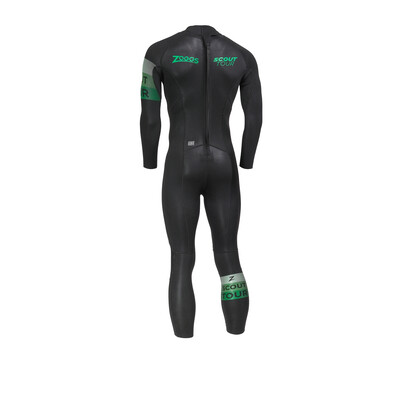 Product hover - Mens Scout Tour FS Open Water Wetsuit black/green