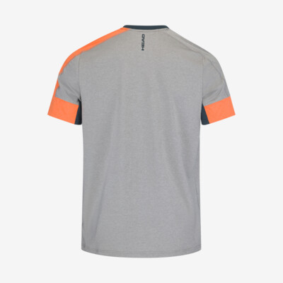 Product hover - PADEL Tech T-Shirt Men grey/orange