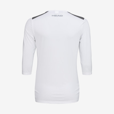 Product hover - CLUB 22 Tech 3/4 Shirt Women white/dress blue