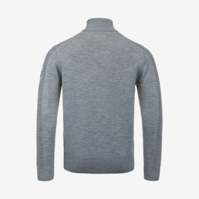 Product hover - REBELS LYRIC Pullover Men grey melange