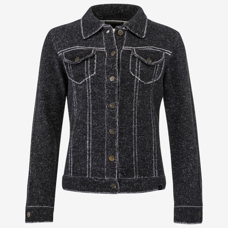 Shop the Look - REBELS JEANS-KNIT Midlayer Women